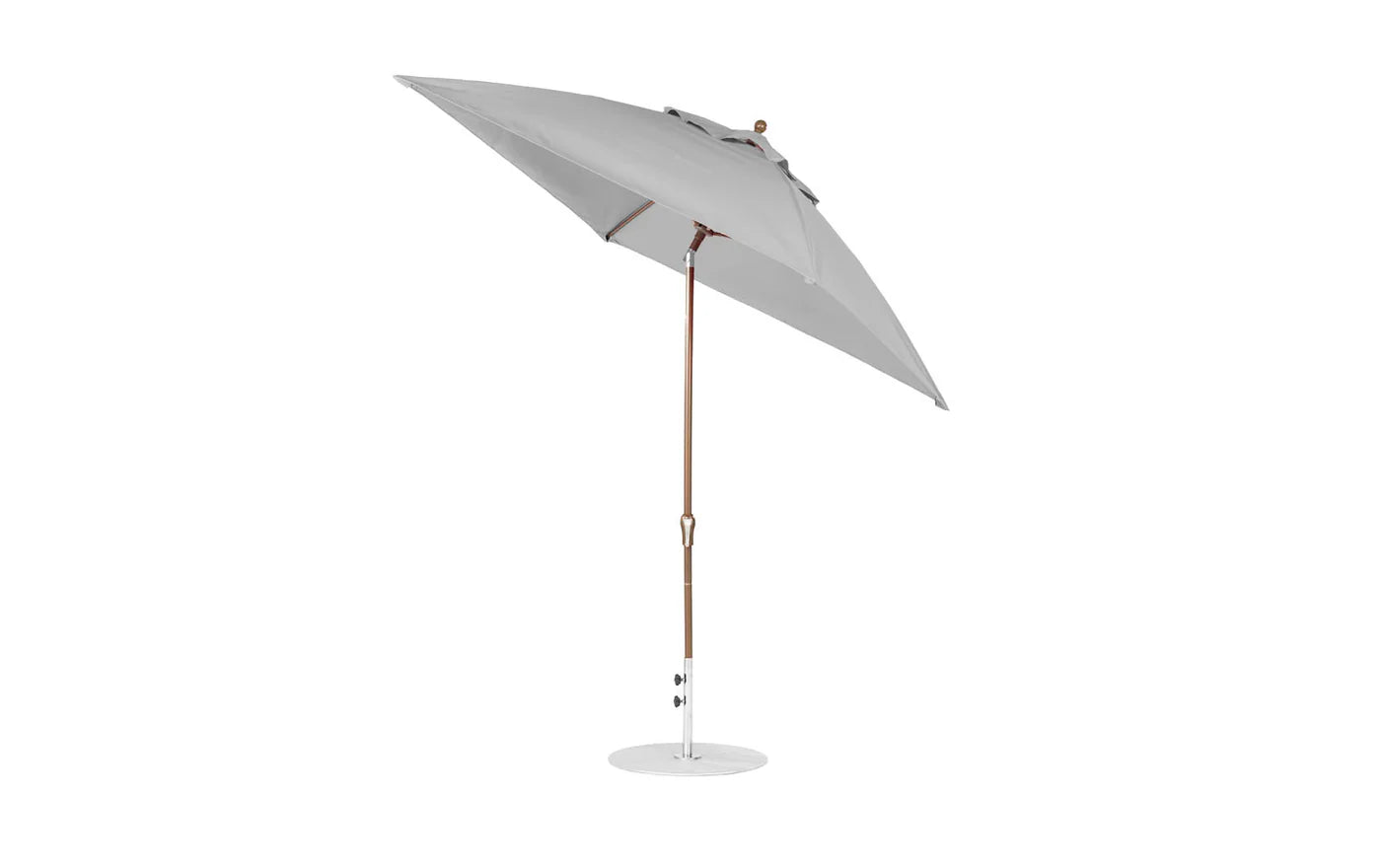 Essential Fiberglass Umbrella - 11' Octagon Crank Auto Tilt Single Vent