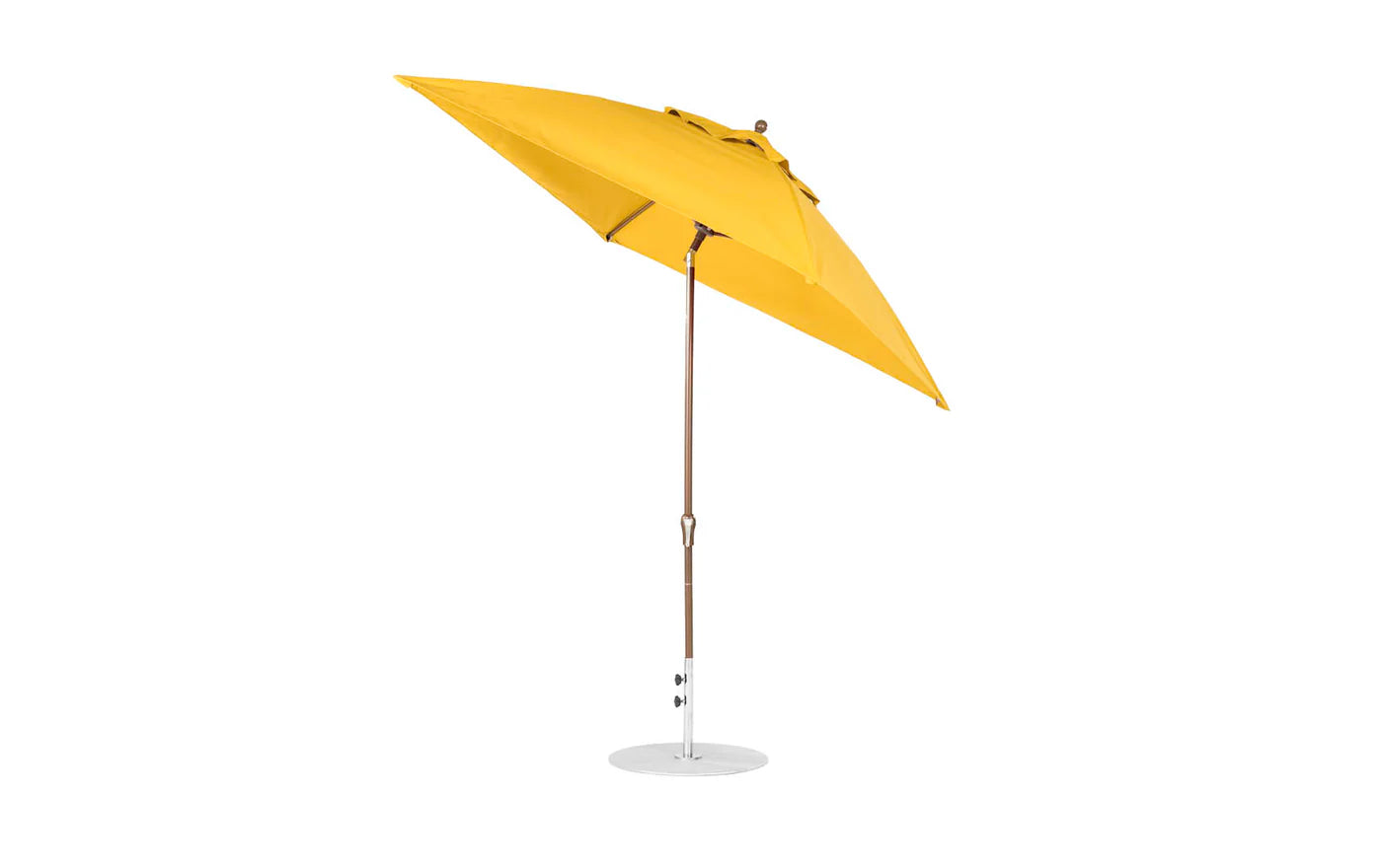Essential Fiberglass Umbrella - 11' Octagon Crank Auto Tilt Single Vent