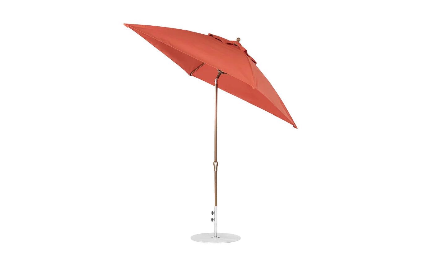 Essential Fiberglass Umbrella - 11' Octagon Crank Auto Tilt Single Vent