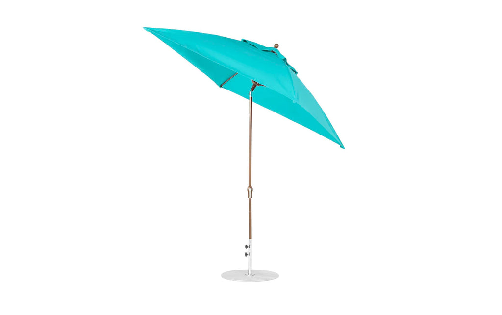 Essential Fiberglass Umbrella - 7.5' Octagon Crank Auto Tilt Single Vent