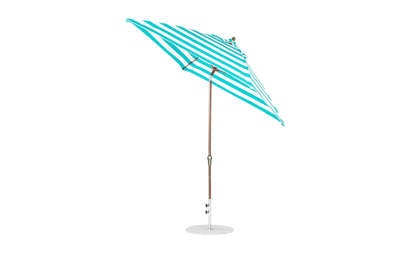 Essential Fiberglass Umbrella - 11' Octagon Crank Auto Tilt Single Vent