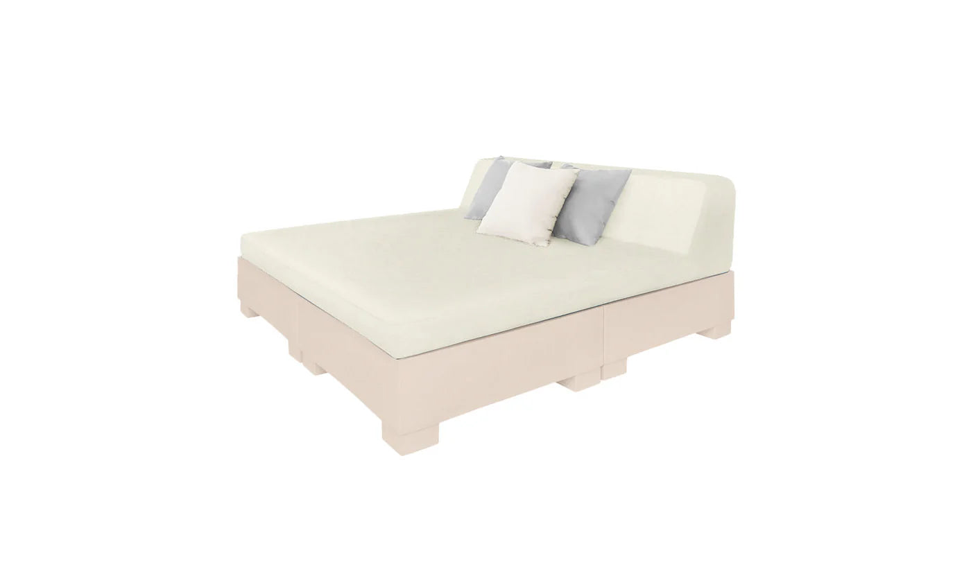 Affinity Square Sunbed with Backrest Cushion