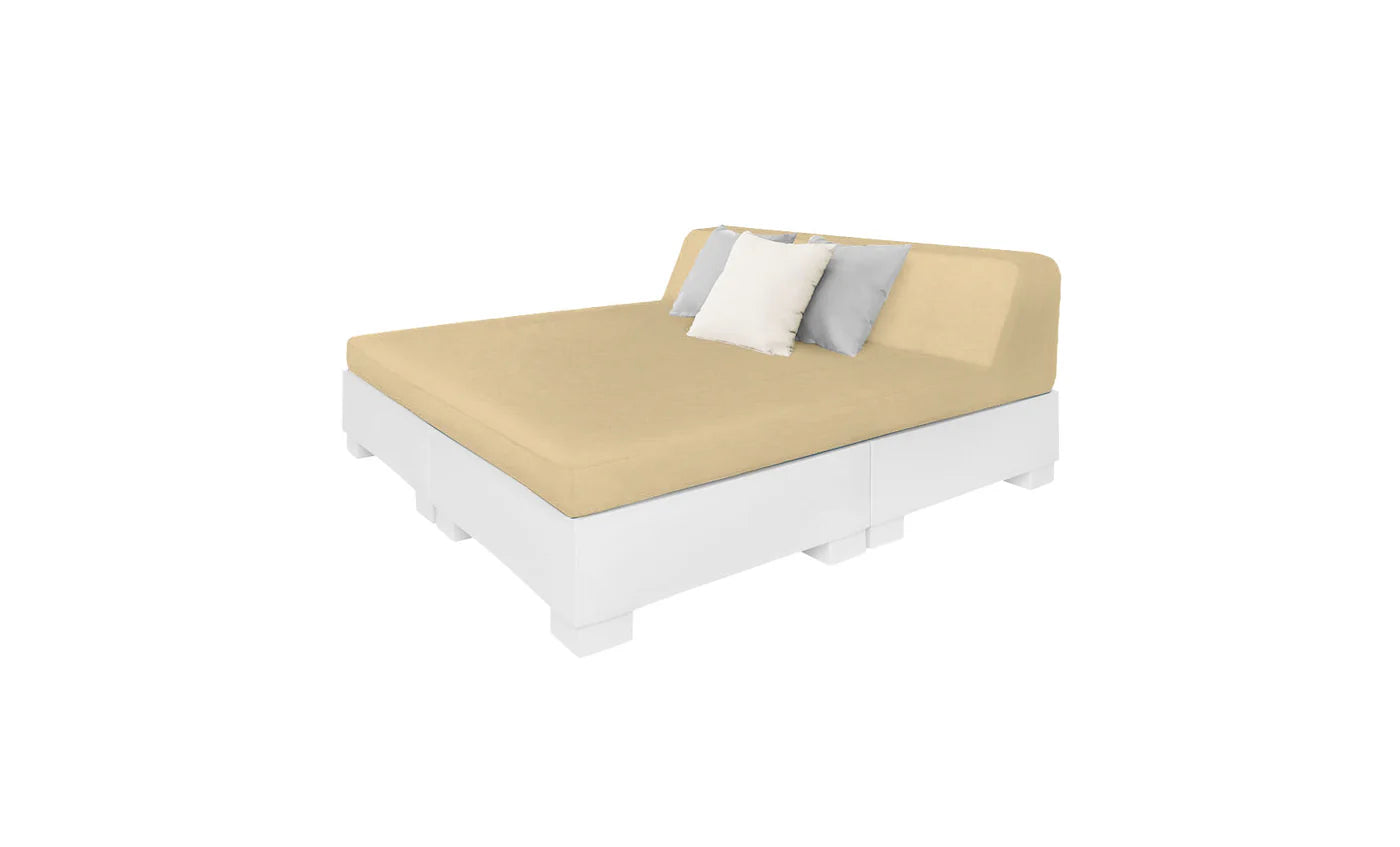Affinity Square Sunbed with Backrest Cushion