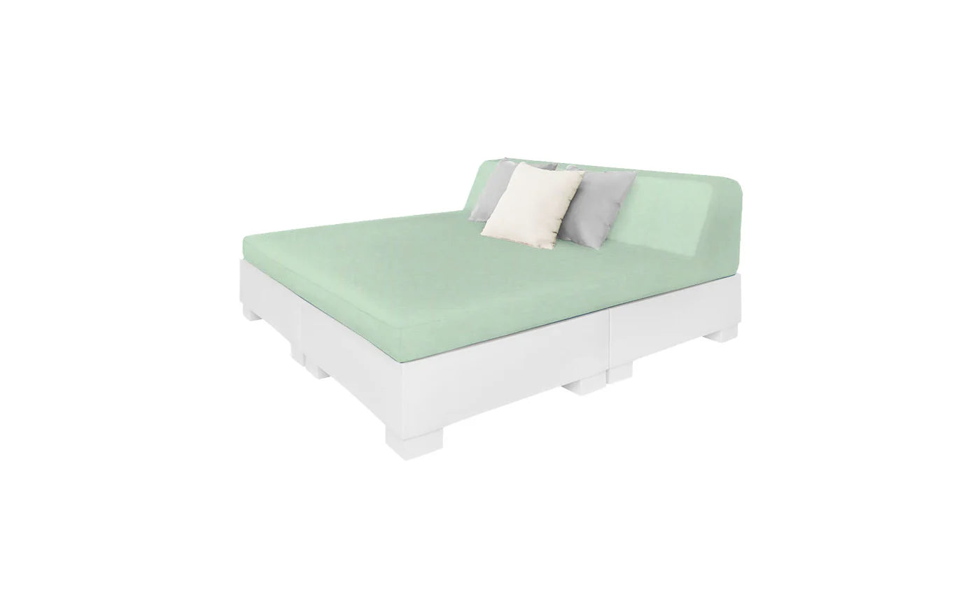 Affinity Square Sunbed with Backrest Cushion