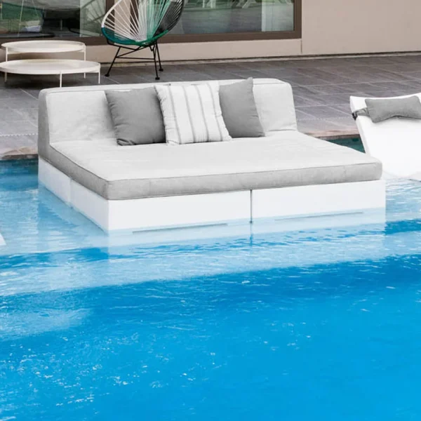 Affinity Square Sunbed with Backrest Cushion